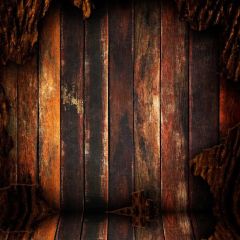Wood Wall Photography Scenery Backdrop Wall Theme Banner MNH-742