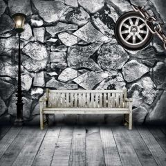 Wheel Floor Photography Scenery Backdrop Indoor Theme Banner MNH-759