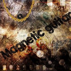 Guitar Strip Photography Scenery Backdrop Music Dance Theme Banner MNH-768