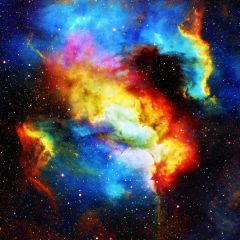 Blue Red Photography Scenery Backdrop Abstract Art Theme Banner MNH-807