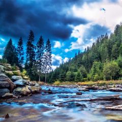 Drass Cloud Photography Scenery Backdrop Nature Theme Banner MNH-810