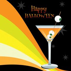 Halloween Star Photography Scenery Backdrop Halloween Theme Banner MNH-905