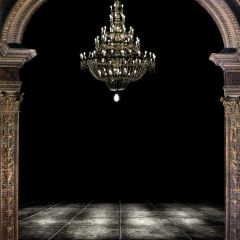 Arches Interior Light Photography Scenery Backdrop Arches or Pillars Theme Banner NTM-113