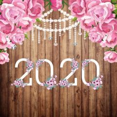 2020 Blossoms Floor Photography Scenery Backdrop Flowers Theme Banner NTM-141