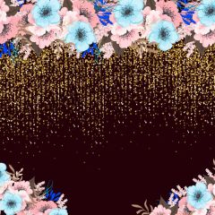 Flower Lighting Spots Photography Scenery Backdrop Flowers Theme Banner NTM-161