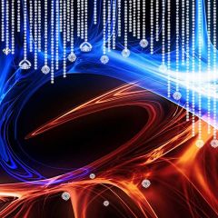 Birthday Party Diamonds Photography Scenery Backdrop Birthday Party Theme Banner NTM-173