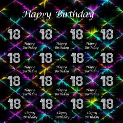 Birthday Party 18Th Photography Scenery Backdrop Birthday Party Theme Banner NTM-191