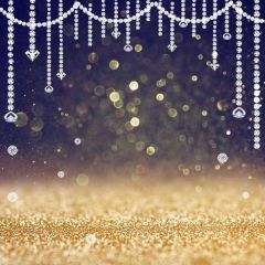 Birthday Party Diamonds Photography Scenery Backdrop Birthday Party Theme Banner NTM-259