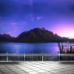 Hills Rail Sea Sky Photography Scenery Backdrop Nature Theme Banner NTM-261