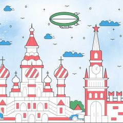 Church Clock Car Plane Photography Scenery Backdrop Architectural Theme Banner NTM-329