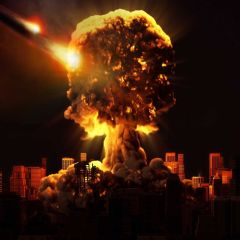 Universe Explosion High Buildings Planets Photography Scenery Backdrop Cosmic Space Theme Banner NTM-360