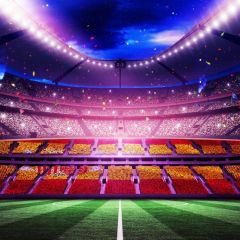 Sport Playground Light Audience Photography Scenery Backdrop Sports Theme Banner NTM-382