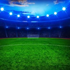 Light Game Court Green Land Photography Scenery Backdrop Sports Theme Banner NTM-386