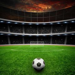 A Ball Audience Stage Photography Scenery Backdrop Sports Theme Banner NTM-395