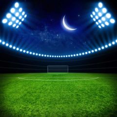 Sports Crescent Light Court Photography Scenery Backdrop Sports Theme Banner NTM-413