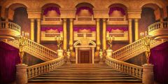 Immaculate Hall Stage Performance Background Dance Show Backdrop SRB-0418