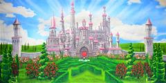 Fantasy Land Stage Performance Background Dance Show Backdrop SRB-0495