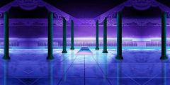 Pillar Purple Light Floor Stage Performance Background Dance Show Backdrop SRB-0716
