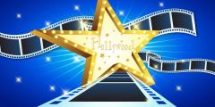 Film Star Stage Performance Background Dance Show Backdrop SRB-1118