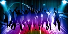 Stage Light People Stage Performance Background Dance Show Backdrop SRB-1132
