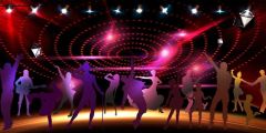 Stage Lights Stage Performance Background Dance Show Backdrop SRB-1202