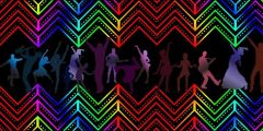 Stage Dancers Pattern Stage Performance Background Dance Show Backdrop SRB-1278