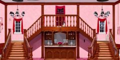 Salon Stairs Sideboard Stage Performance Background Dance Show Backdrop SRC-0127