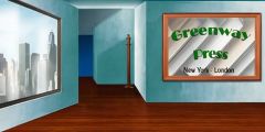 Office Corridor Window Stage Performance Background Dance Show Backdrop SRC-0204