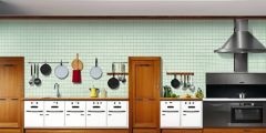 Kitchen Cupboard Doors Stage Performance Background Dance Show Backdrop SRC-0284