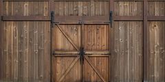 Barn Door Wooden Wall Stage Performance Background Dance Show Backdrop SRC-0385
