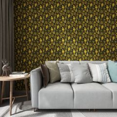 Christmas Pattern Fabric Wallcovering Seamless Wallpaper Wall Decoration WCV-0025