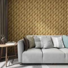 Weave Material Fabric Wallcovering Seamless Wallpaper Wall Decoration WCV-0038