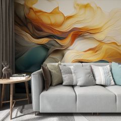 Geometric Texture Fabric Wallcovering Seamless Wallpaper Wall Decoration WCV-0054