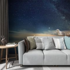 Ocean Sailing Boat Fabric Wallcovering Seamless Wallpaper Wall Decoration WCV-0099