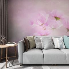 Fantastic Flowers Fabric Wallcovering Seamless Wallpaper Wall Decoration WCV-0104