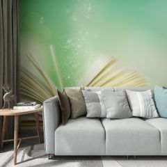 Stars Open Book Fabric Wallcovering Seamless Wallpaper Wall Decoration WCV-0105