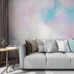 Colorful Watercolor Fabric Wallcovering Seamless Wallpaper Wall Decoration WCV-0160