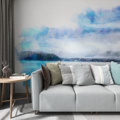 Lighthouse Seaside Fabric Wallcovering Seamless Wallpaper Wall Decoration WCV-0166