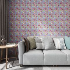 Cartoon Cookies Fabric Wallcovering Seamless Wallpaper Wall Decoration WCV-0234