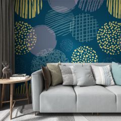 Abstract Spot Fabric Wallcovering Seamless Wallpaper Wall Decoration WCV-0267