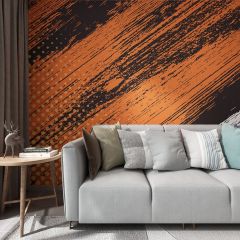 Mottled Stripes Fabric Wallcovering Seamless Wallpaper Wall Decoration WCV-0278