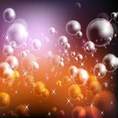 Fantasy Bubble Photography Scenery Backdrop Christmas Theme Banner YMY-011