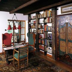 Classical Interiors Photography Scenery Backdrop Indoor Theme Banner YMY-027