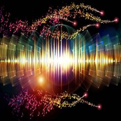 Bizarre Light Photography Scenery Backdrop Music Dance Theme Banner YMY-056