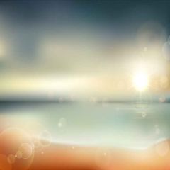 Gradual Change Photography Scenery Backdrop Starlight Shine Theme Banner YMY-060