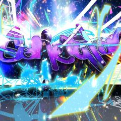 Paint  Spray Photography Scenery Backdrop Graffiti Theme Banner YMY-062