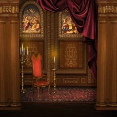 Royal Scene Photography Scenery Backdrop Indoor Theme Banner YMY-066