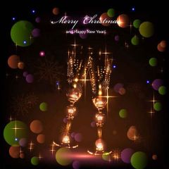 Luxurious Goblets Photography Scenery Backdrop Festival Celebration Theme Banner YMY-221