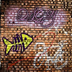 Cute Graffiti Photography Scenery Backdrop Graffiti Theme Banner YMY-272