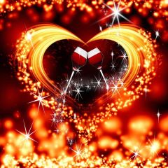 Luxury Wine Photography Scenery Backdrop Love Theme Banner YMY-276